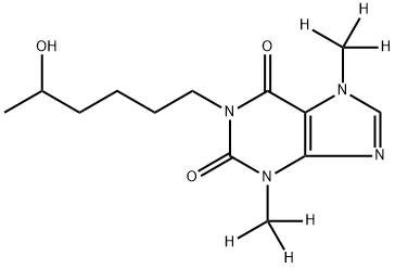 (+/-)-Lisofylline-d6
Also See: L469053 Struktur