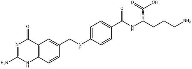 5,8-Dideazapteroylornithine Struktur