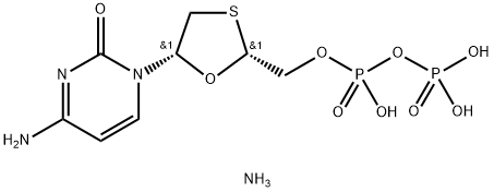 LaMivudine Diphosphate AMMoniuM Salt Struktur