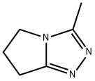 5H-Pyrrolo[2,1-c]-1,2,4-triazole,6,7-dihydro-3-methyl-(9CI) Struktur