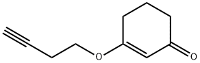 2-Cyclohexen-1-one,3-(3-butynyloxy)-(9CI) Struktur