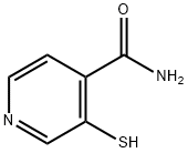 4-Pyridinecarboxamide,3-mercapto-(9CI) Struktur