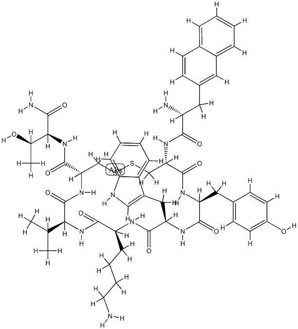 lanreotide Struktur