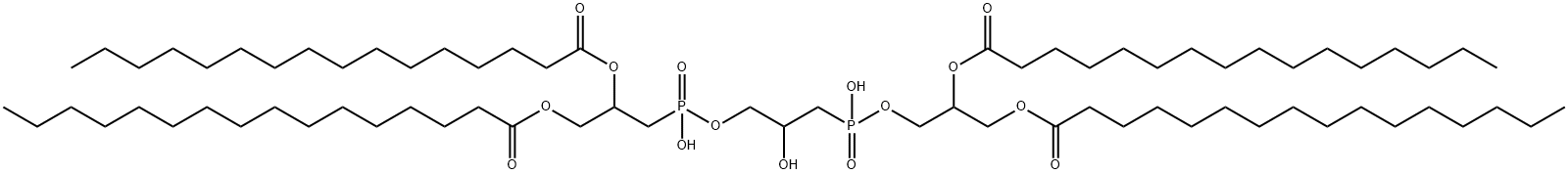 1,2-dipalmitoyloxypropyl-3-(2'-hydroxypropyl-3'-(1'',2''-dipalmitoylglycerol))biphosphonate Struktur