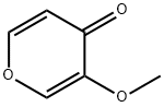 4H-Pyran-4-one,3-methoxy-(6CI,7CI,8CI,9CI) Struktur