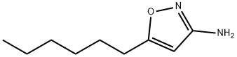 3-Isoxazolamine,5-hexyl-(9CI) Struktur