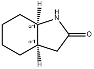 (3aR,7aR)-rel-octahydro-2H-Indol-2-one (Relative struc) Struktur