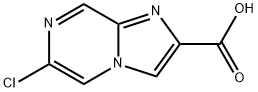 6-CHLOROIMIDAZO[1,2-A]PYRAZINE-2-CARBOXYLIC ACID Struktur