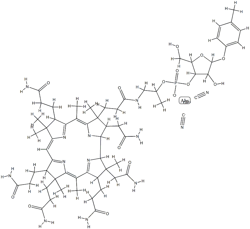 4-cresolylcobamide Struktur