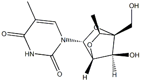 cEt-5-methyluridine Struktur