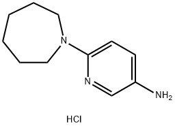 6-azepan-1-ylpyridin-3-amine Struktur