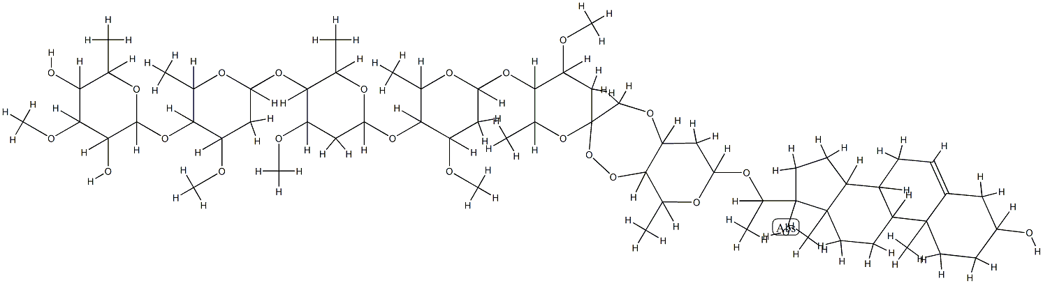 periplocoside F Struktur