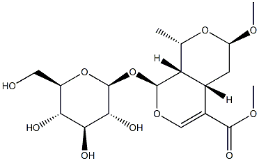 7-氧-乙基莫諾苷 結(jié)構(gòu)式