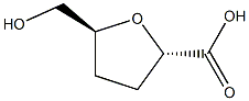 D-threo-Hexonic acid, 2,5-anhydro-3,4-dideoxy- (9CI) Struktur