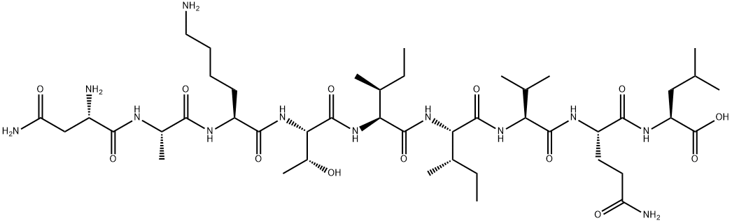 NAKTIIVQL nanopeptide Struktur