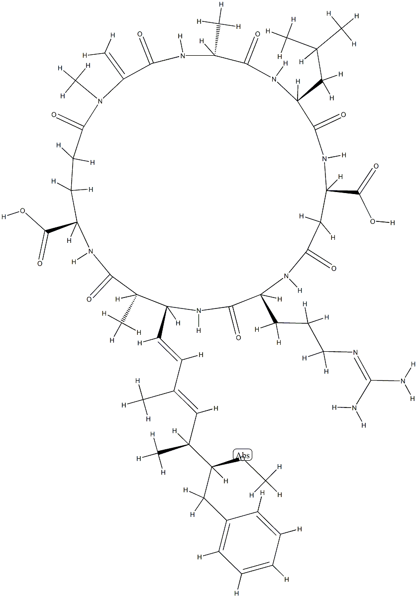 toxin II, cyanobacterium Structure