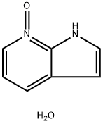 7-Azaindole N-oxide heMihydrate Struktur