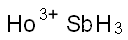antimony, compound with holmium (1:1) Struktur