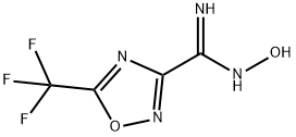 1,2,4-Oxadiazole-3-carboximidamide,N-hydroxy-5-(trifluoromethyl)-(9CI) Struktur