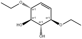 4-Cyclohexene-1,2-diol,3,6-diethoxy-,(1alpha,2bta,3alpha,6bta)-(9CI) Struktur