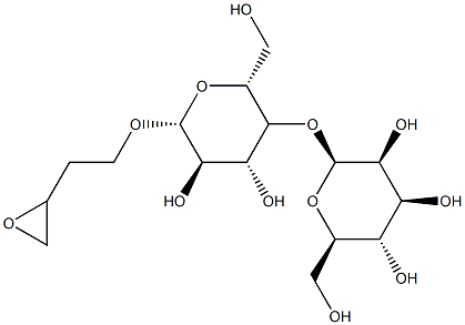 3,4-epoxybutyl-beta-cellobioside Struktur