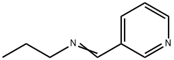 1-Propanamine,N-(3-pyridinylmethylene)-(9CI) Struktur