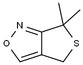 4H,6H-Thieno[3,4-c]isoxazole,6,6-dimethyl-(9CI) Struktur