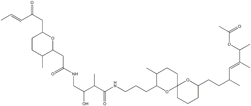 bistratene B Struktur