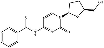 N4-benzoyl-2',3'-dideoxycytidine Struktur