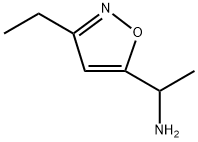 1-(3-ethyl-5-isoxazolyl)ethanamine(SALTDATA: HCl) Struktur