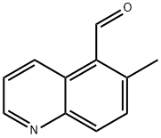 6-methyl-5-quinolinecarbaldehyde(SALTDATA: FREE) Struktur