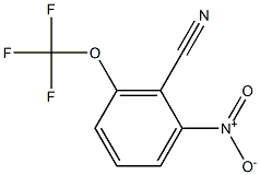 2-nitro-6-(trifluoromethoxy)benzonitrile Struktur