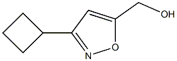 5-Isoxazolemethanol,3-cyclobutyl-(9CI) Struktur