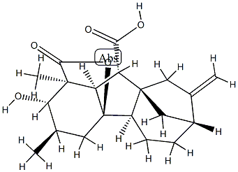 2α-Methyl Gibberellin A4 Struktur