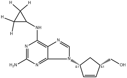 ABACAVIR-D4, 1217731-56-0, 結(jié)構(gòu)式