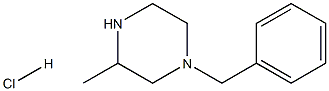 1-Benzyl-3-methylpiperazine hydrochloride, 98+% Struktur