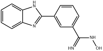 3-(2-Benzimidazolyl)benzamidoxime, 97% Struktur