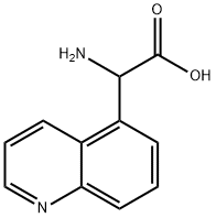 AMino(quinolin-5-yl)acetic acid Struktur