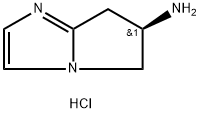 (6R)-6,7-Dihydro-5H-pyrrolo[1,2-a]iMidazol-6-aMine Hydrochloride Struktur