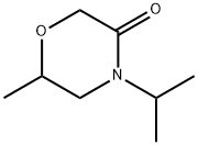 3-Morpholinone,6-methyl-4-(1-methylethyl)-(9CI) Struktur