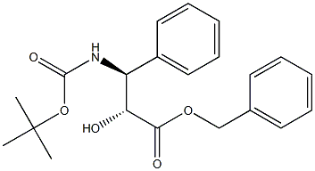 tert-butyl (1S,2R)-2-((benzyloxy)carbonyl)-2-hydroxy-1-phenylethylcarbamate Struktur