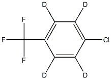 4-CHLORO-A,A,A-TRIFLUOROTOLUENE-D4 Struktur