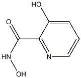 2-Pyridinecarboxamide,N,3-dihydroxy-(9CI) Struktur