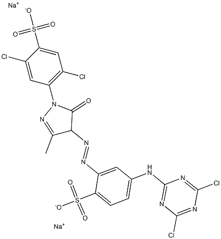 C.I. Reactive yellow 1 Struktur