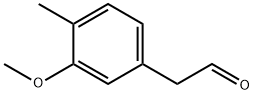 2-(3-Methoxy-4-Methylphenyl)acetaldehyde Struktur