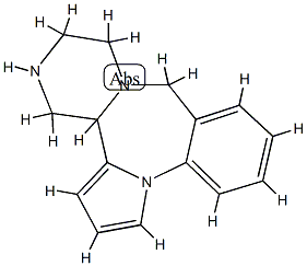 isonoraptazepine Struktur