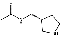 N-[(3R)-pyrrolidin-3-ylMethyl]acetaMide Struktur