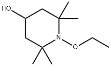 4-Piperidinol,1-ethoxy-2,2,6,6-tetramethyl-(9CI) Struktur