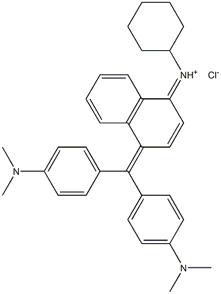 C.I. Basic Blue 55 Struktur