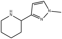 2-(1-methyl-1H-pyrazol-3-yl)piperidine(SALTDATA: 1.7HCl) Struktur